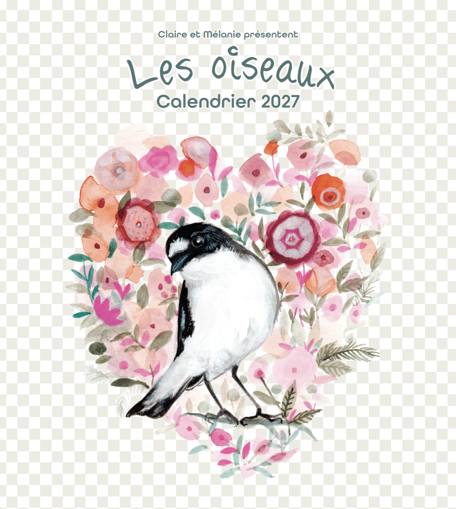 Couverture du calendrier 2027 Les oiseaux
